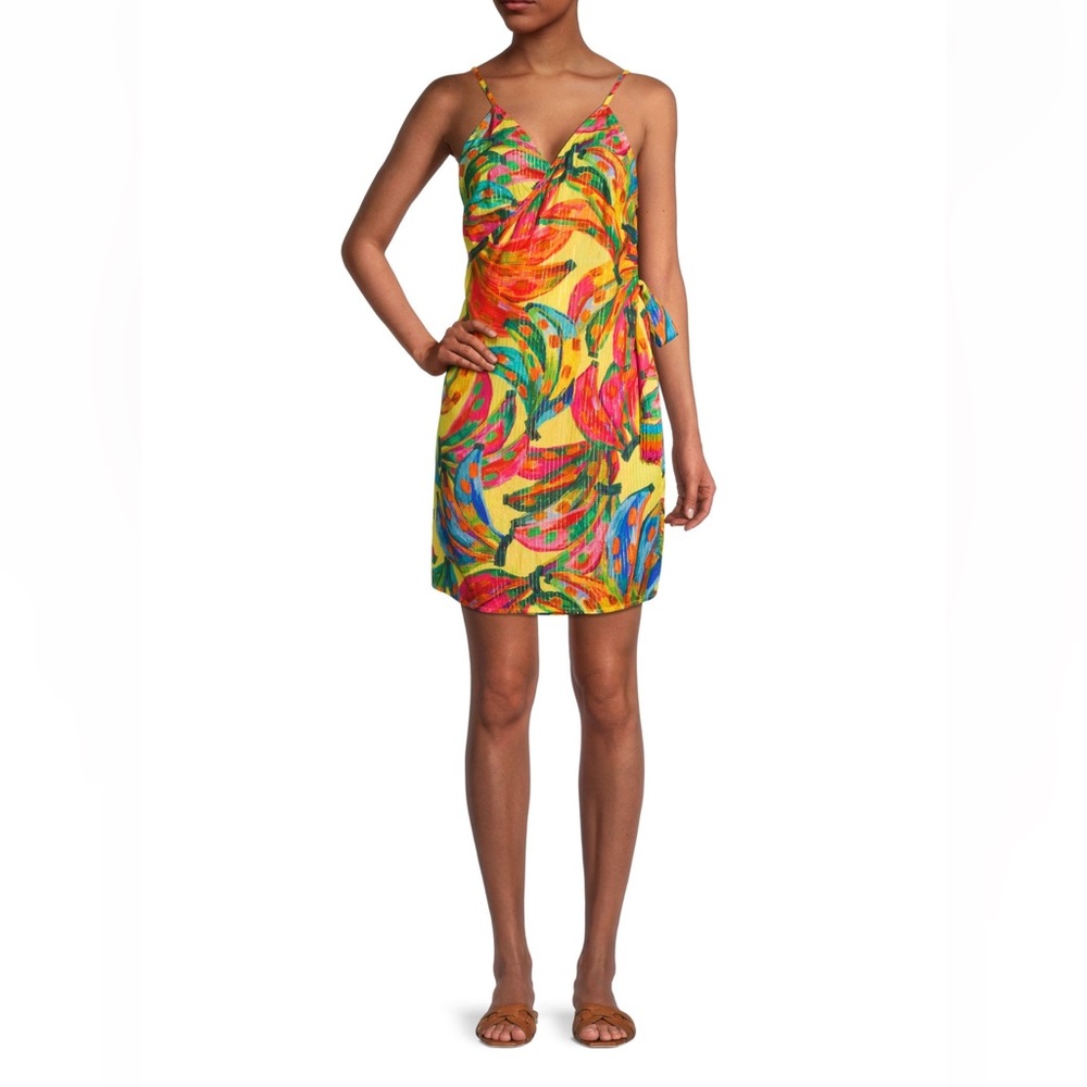 FARM rio banana coverup dress